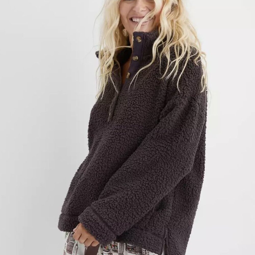 Aerie Cloud Sherpa Pullover